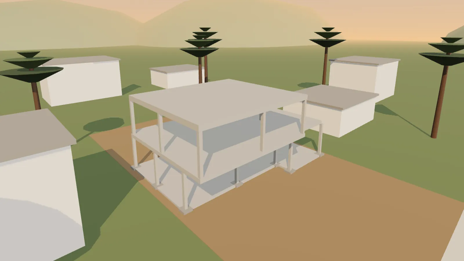 Estrutura da Casa Conceito GR, ilustração